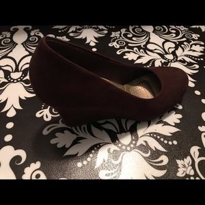 Dexflex Brown Suede Wedges
